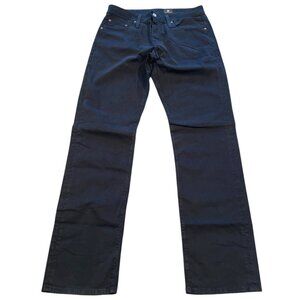 AG Graduate Tailored Leg Pant Men's 32x32 Navy Blue Office Workwear Minimalist